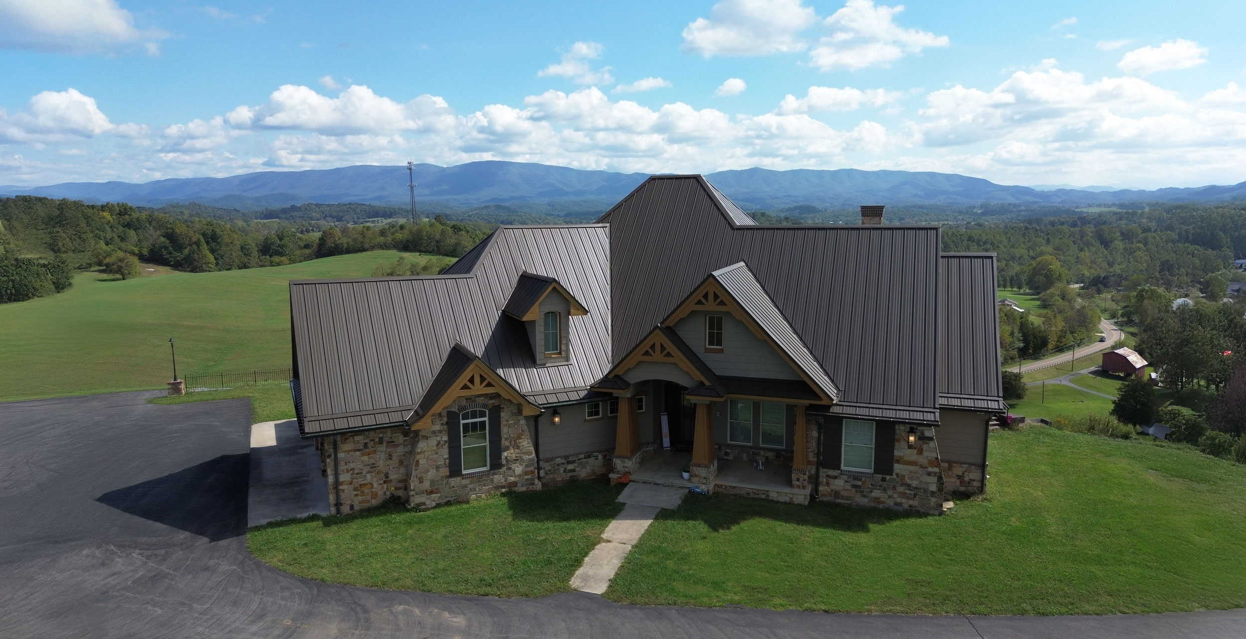 True Metal Supply Standing Seam metal roofing